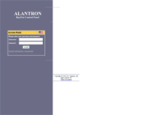 Tablet Screenshot of alantron.net